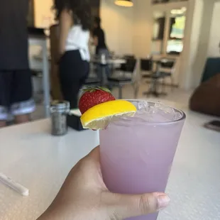 Butterfly Pea Lemonade