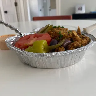 Chicken Shawarma Rice Bowl