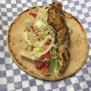 Chicken Souvlaki Pita