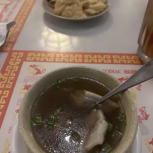 Won ton soup