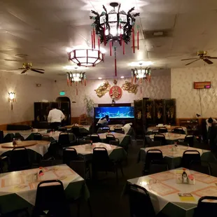 The inside. Beautiful, old school, nostalgic feel.