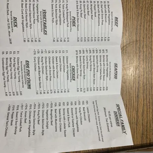 MENU 2020