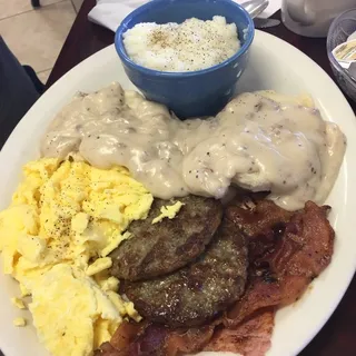 Huge Hangar Breakfast
