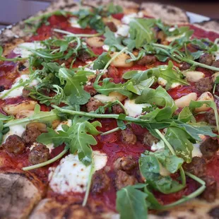 Gluten free crust Shepherd pizza.