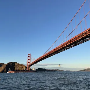 GG Bridge on the way back 6:30 p.m.