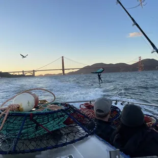 Back in the Bay in time for the sunset