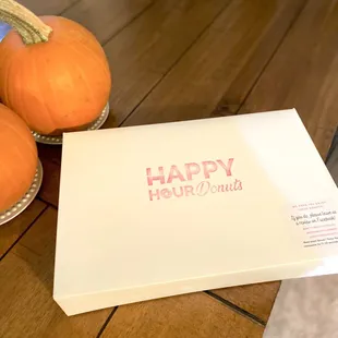 a box of doughnuts