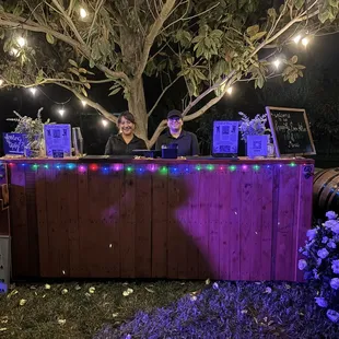 Certified Bartenders ready to serve you!