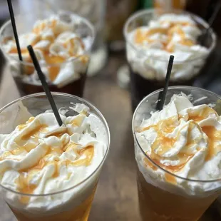 This is a butter Beer cocktail ! Super delicious