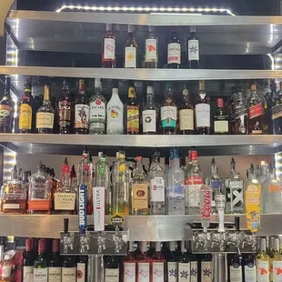 The Bar is stocked with whatever you like.