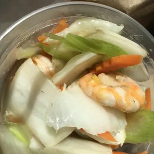 Shrimp w/Chinese vegetables