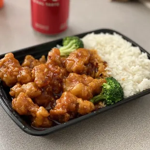 Lunch General Tso's Chicken