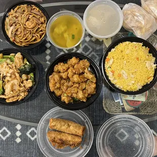 Combination dinner for 2 plus an order of house lo mein