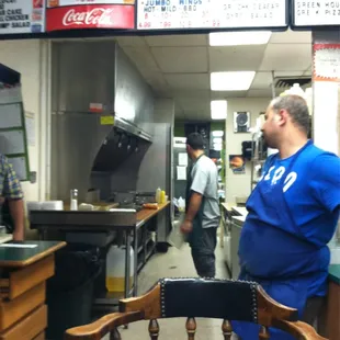 A look at the kitchen.