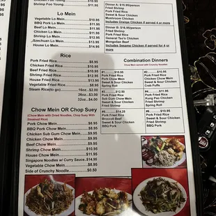 menu, sushi and sashimi