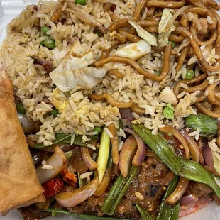 Mongolian Beef lunch Combo $14.95