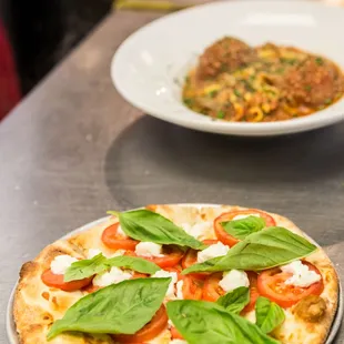 pizza, food