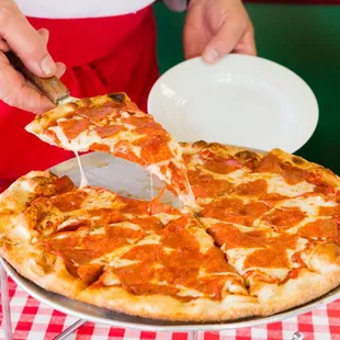 pizza, food