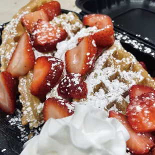 Strawberry Waffle