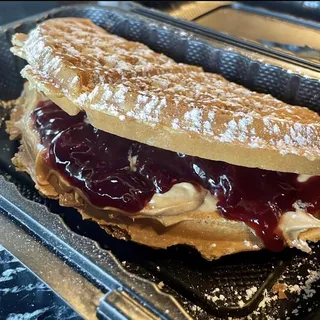 PB and J Waffle