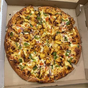 Chicken Tikka Masala Pizza