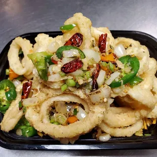 Salt and Pepper Calamari