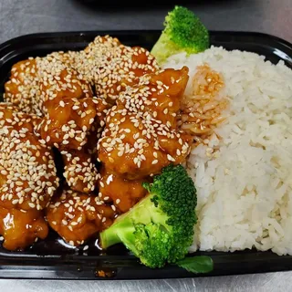 17. Sesame Chicken Plate