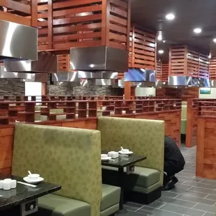 sushi and sashimi, interior