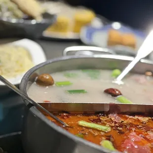 Hot pot combo spicy and original