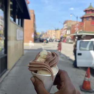 We all scream for ice cream! Comes with your meal.