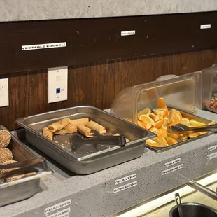 chicken wings and fried chicken, interior