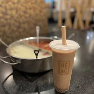 Forbidden milk tea