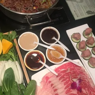 House Lamb or Pork Dumplings