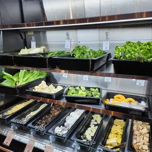 salads, interior