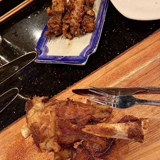 Crispy Backed Lamb Shank