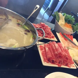 29.99 special lunch combo for 2 with beef and lamb