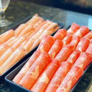 Pork belly &amp; Angus beef  IG: @munchingwithmegan