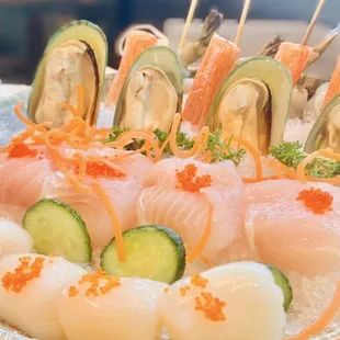 Seafood platter