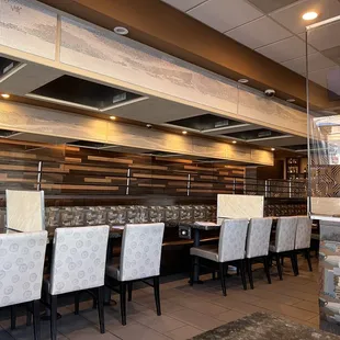 Modern and clean Interior seating