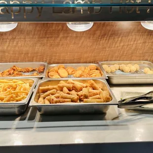 Hot food area