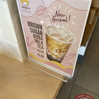 A7. Brown Sugar Boba Milk Tea