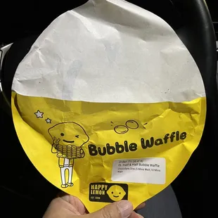 Oops forgot to take pic of Chocolate/Oreo waffle before went in stomach.