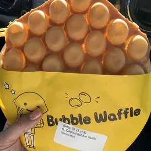 Original I1. Original Bubble Waffle