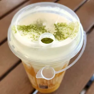 Oolong Tea w/Salted Cheese (Medium)