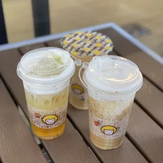 A1. Green Tea w/ Salted Cheese