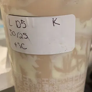D5. Boba Milk Tea w/Puff Cream