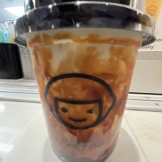 D6. Okinawa Fresh Milk w/ Boba