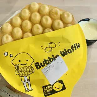 waffles, food