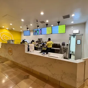 interior, sushi and sashimi