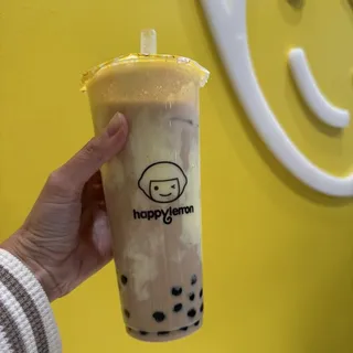D5. Boba Milk Tea w/ Puff Cream